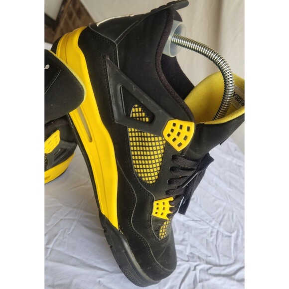 Jordan Air Jordan 4 Retro LS Thunder Black Yellow Men\'s Sneaker 308497-008 main image 5